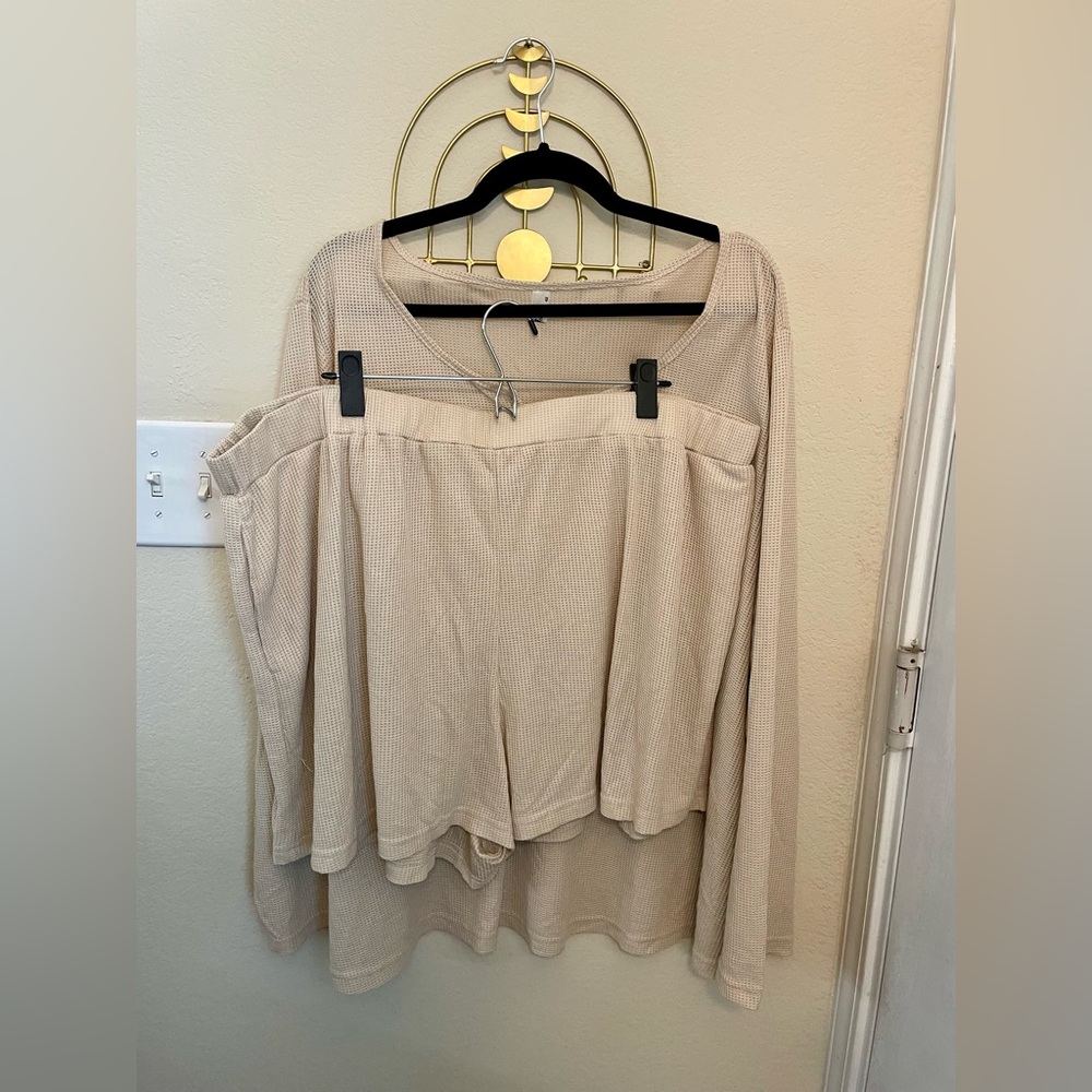 4x Kohl’s Waffle Knit Texture Lounge Set